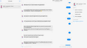 Screenshot RATISBOT - der erste deutsche Anwalts-Chatbot